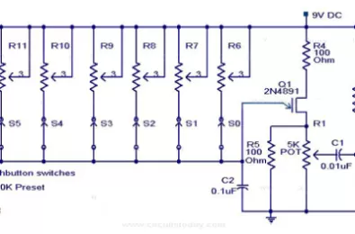 Mạch Organ sử dụng UJT